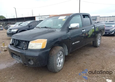 2008 Nissan Titan Le/Se z USA, uszkodzony, nr VIN 1N6BA07D98N337504